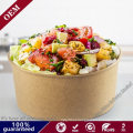 Microwave Safe Disposable Food Kraft Paper Bowls with Lids for Take Away Take out Food Boxes